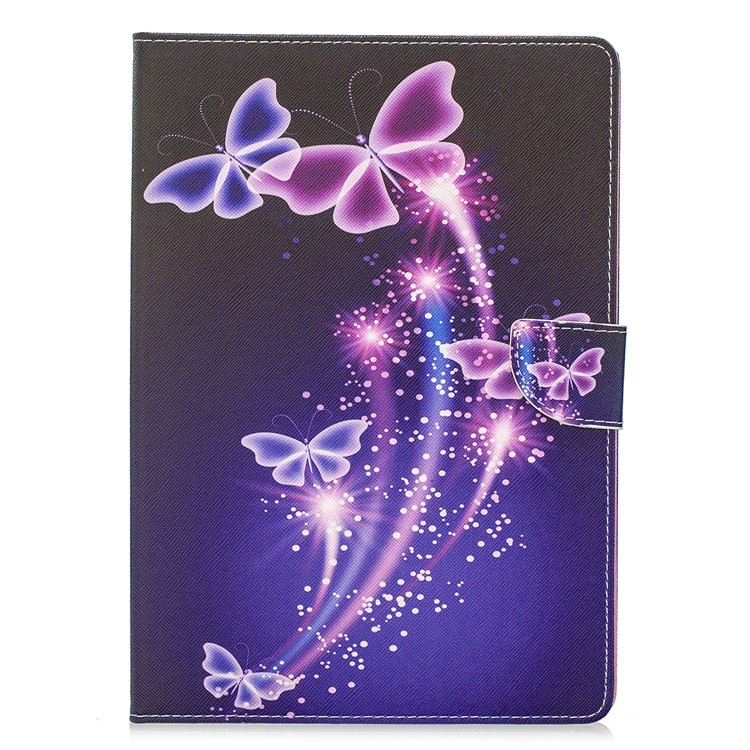 Étui En Cuir De Support De Portefeuille D'impression De Modèle Pour Le Huawei Mediapad T3 10 - Papillons-2