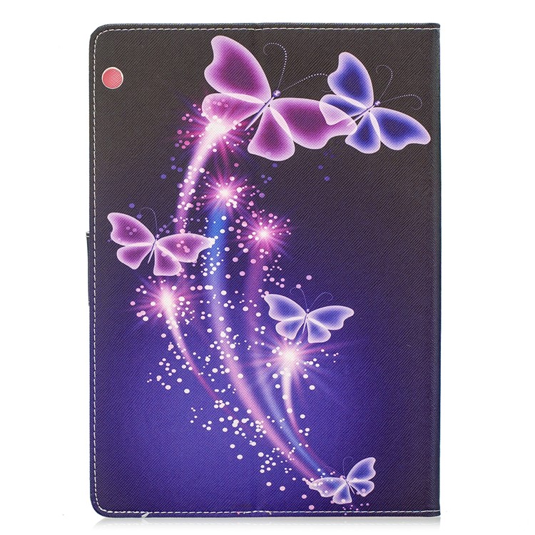 Étui En Cuir De Support De Portefeuille D'impression De Modèle Pour Le Huawei Mediapad T3 10 - Papillons-3