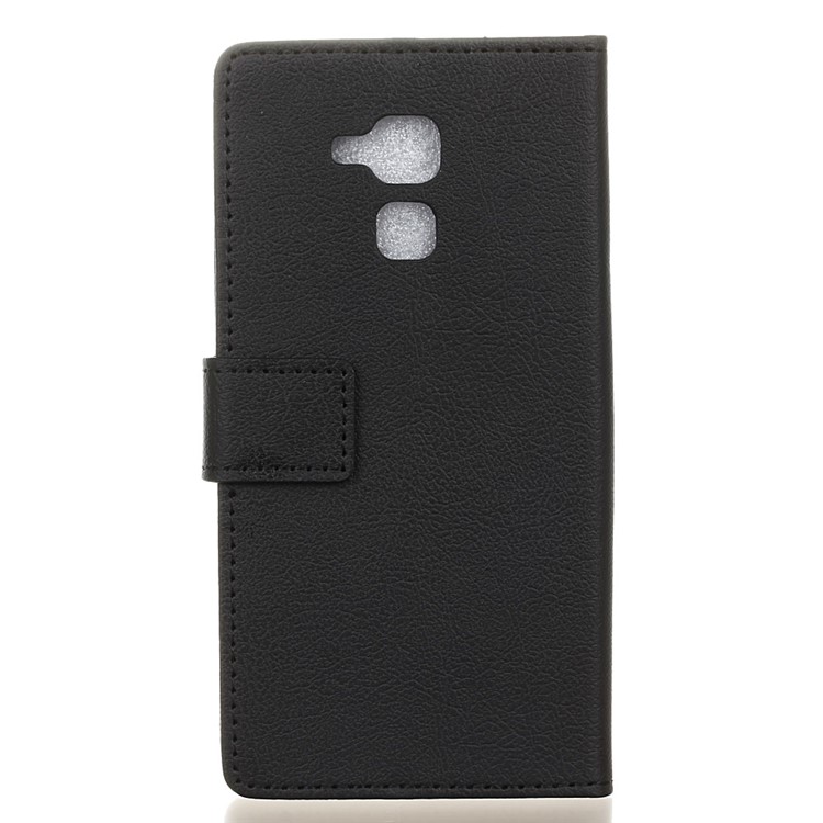 Wallet Leather Stand Case for Huawei Honor 5c / GT3 - Black-2