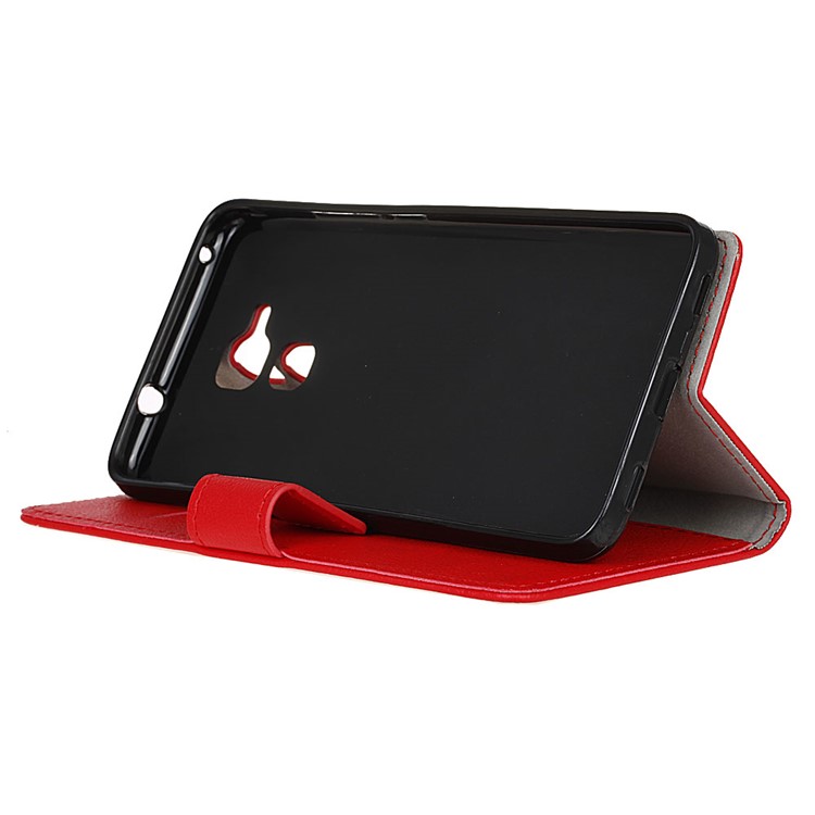 Wallet Leather Phone Case for Huawei Honor 5c / GT3 - Red-4