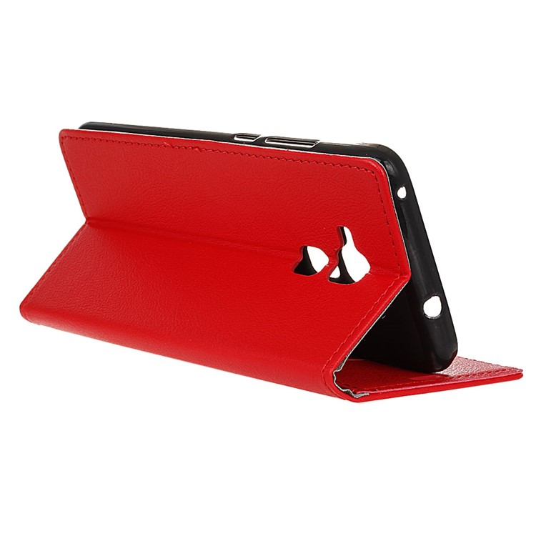 Wallet Leather Phone Case for Huawei Honor 5c / GT3 - Red-5