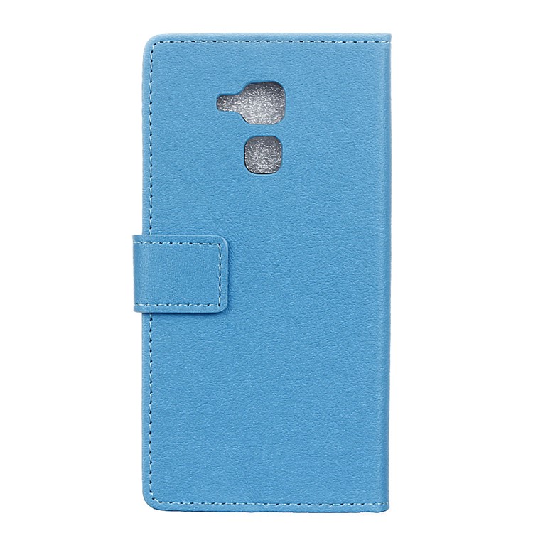 Magnetic Leather Stand Cover for Huawei Honor 5c / GT3 - Blue-2
