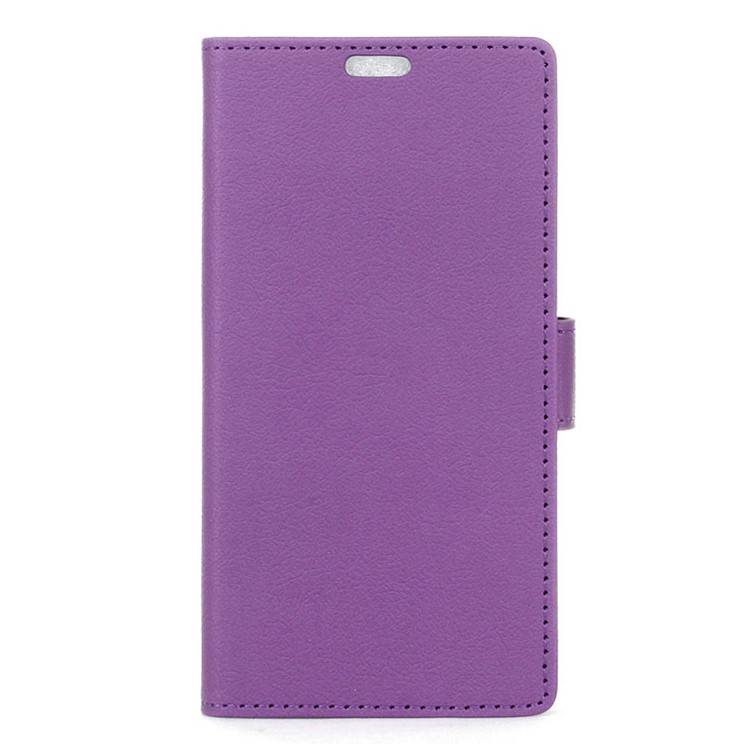 Phone Leather Stand Case for Huawei Honor 5c / GT3 - Purple-1