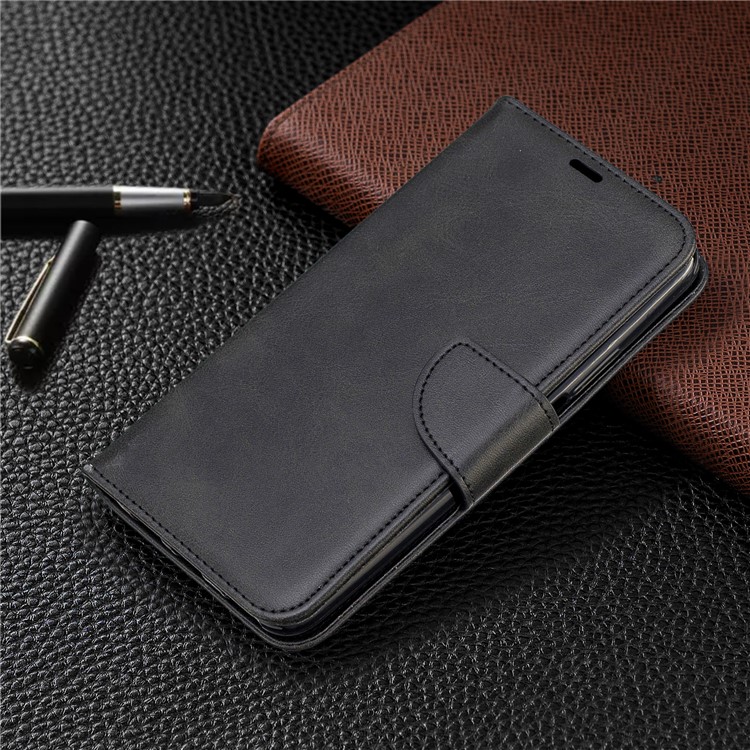 PU Leather Wallet Stand Phone Shell Cover for Huawei Honor 9X / Honor 9X Pro - Black-7