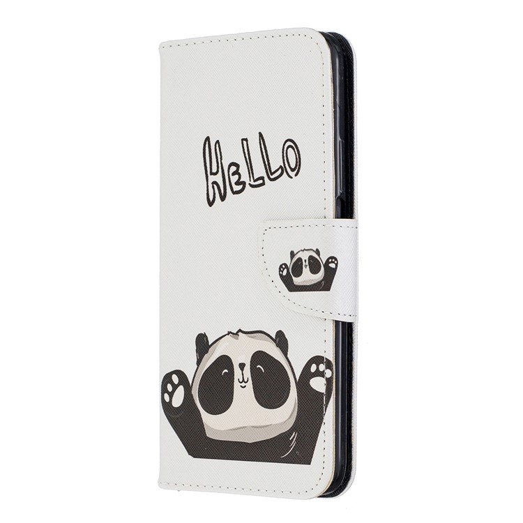 Pattern Printing PU Leather Wallet Case for Huawei Honor 9X / 9X Pro - Cute Panda-2