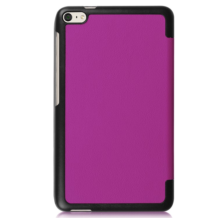 Tri-fold Stand Leather Case for Huawei MediaPad M2 7.0 - Purple-3