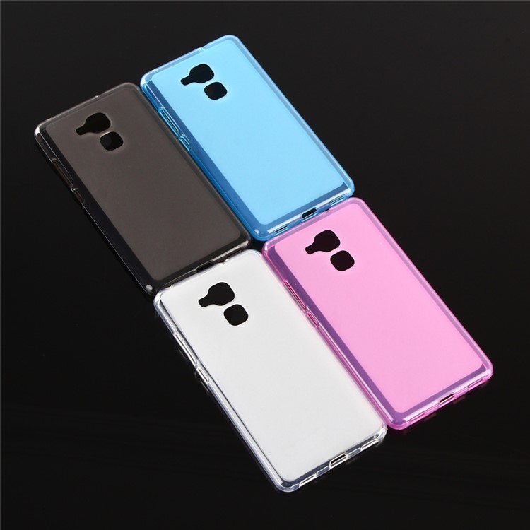 Double-sided Frosted TPU Phone Cover for Huawei Honor 5c / GT3 - Grey-2