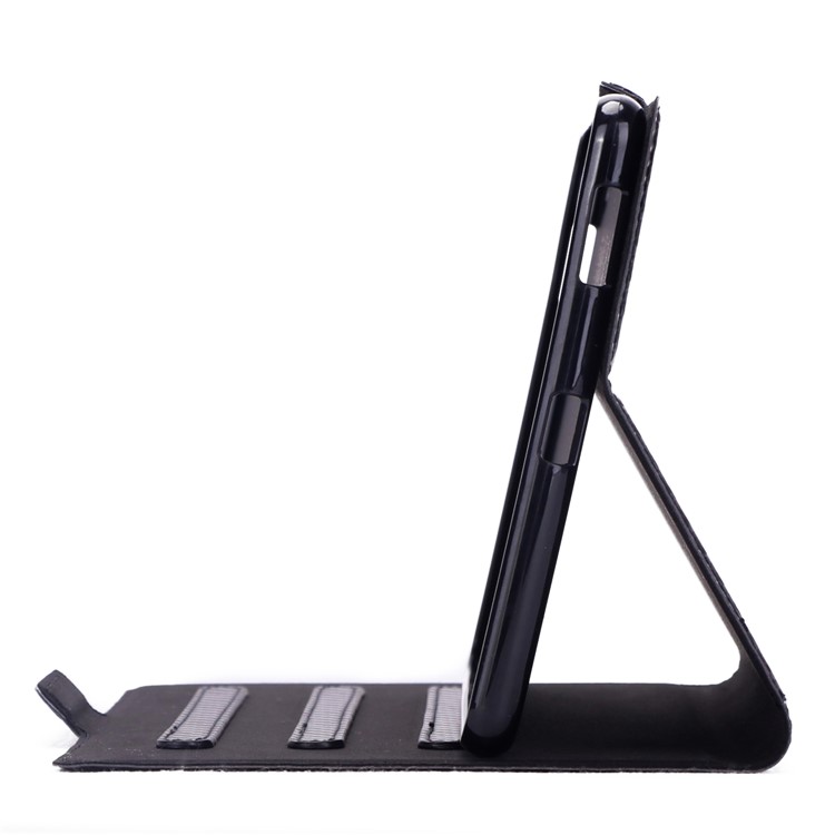 WY-1595A Ultra-thin Carbon Fiber Texture Stand Leather Tablet Shell for Huawei MediaPad M6 8.4-inch - Black-9