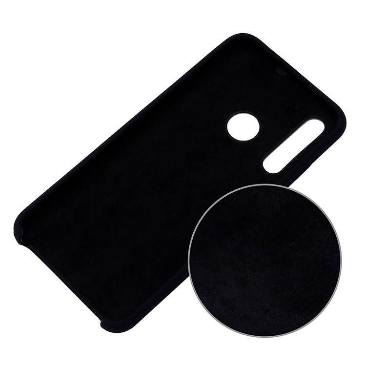 Tampa Traseira Macia Do Telefone Do Silicone Líquido Para O Huawei P Esperto Z / Y9 Prime 2019 - Preto-2