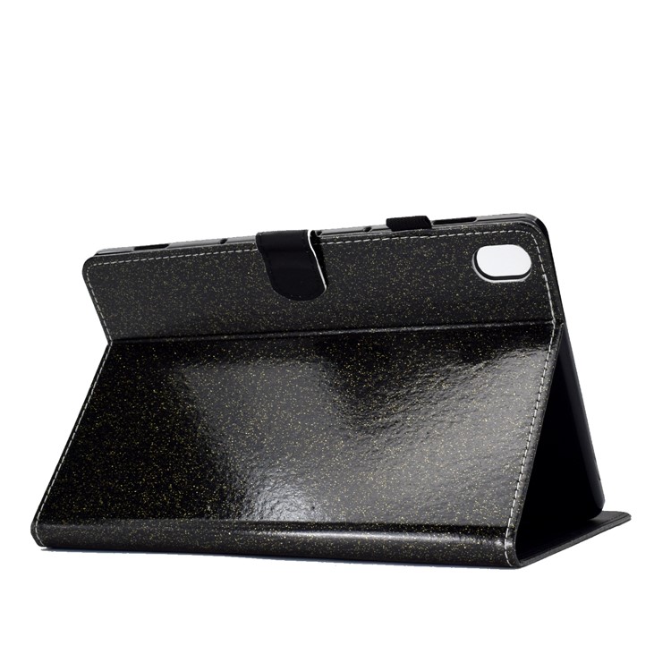 Flash Powder PU Leather Tablet Covering for Huawei MediaPad M6 10.8-inch - Black-5