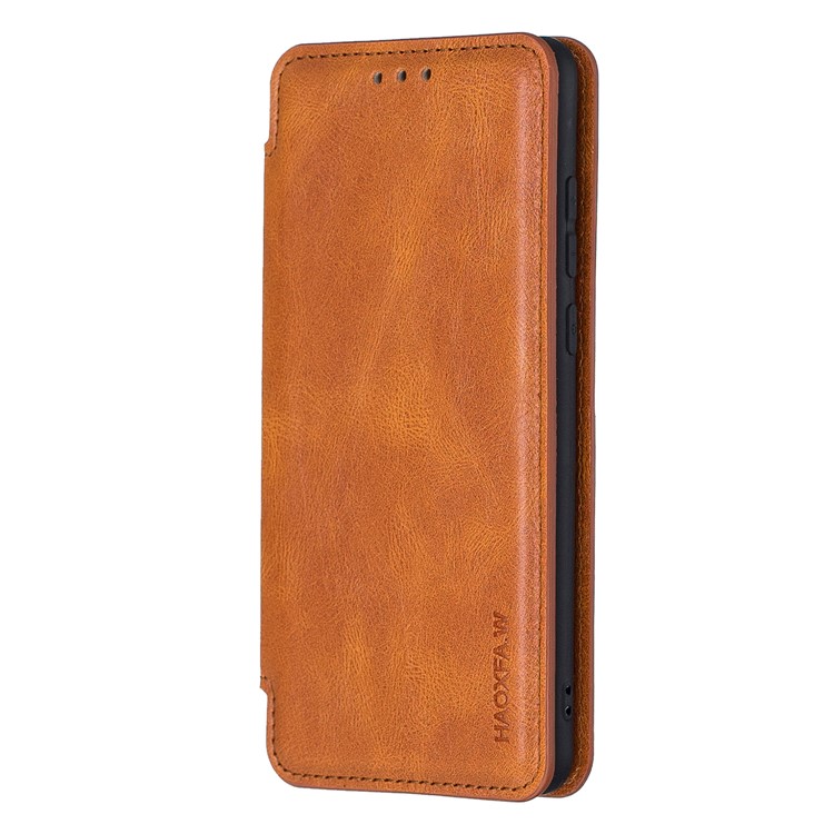 HAOXFA.W Removable Card Slots Flip Leather Wallet Phone Case for Huawei P30 - Brown-3