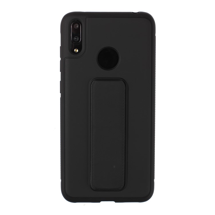For Huawei Y9 (2019)/Enjoy 9 Plus Magnetic Kickstand TPU + PC Phone Cover - Black-1