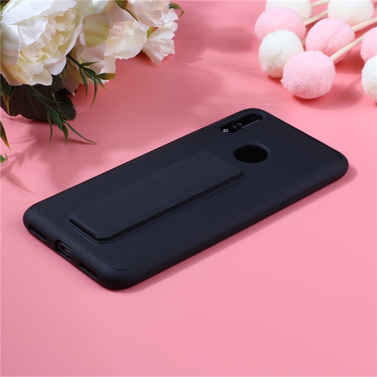 For Huawei Y9 (2019)/Enjoy 9 Plus Magnetic Kickstand TPU + PC Phone Cover - Black-2