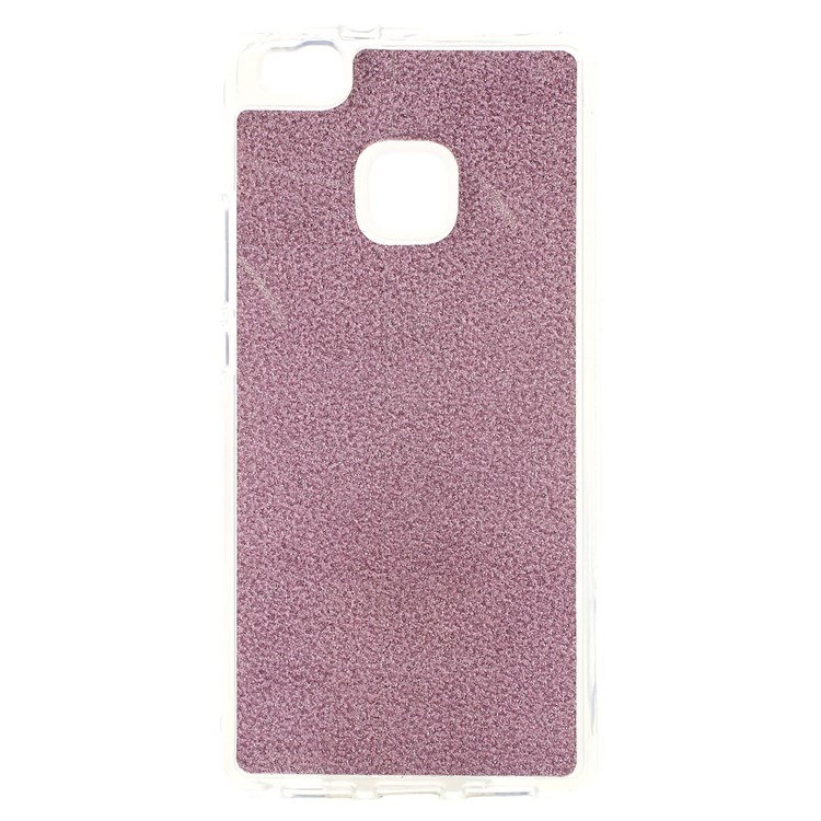 Glitter Powder TPU Phone Case for Huawei P9 Lite - Pink-1
