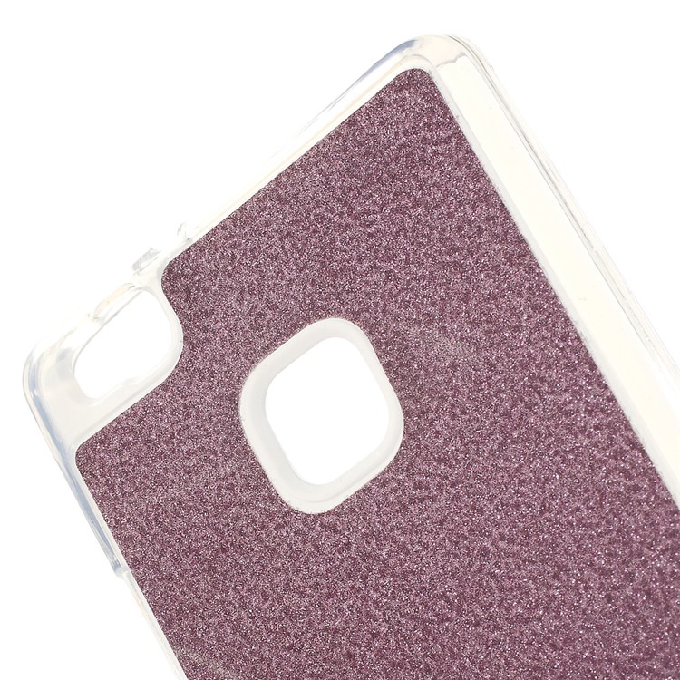 Glitter Powder TPU Phone Case for Huawei P9 Lite - Pink-5