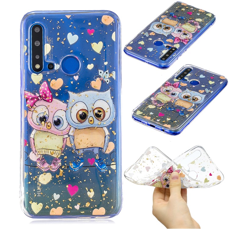 coque huawei p20 lite chouette