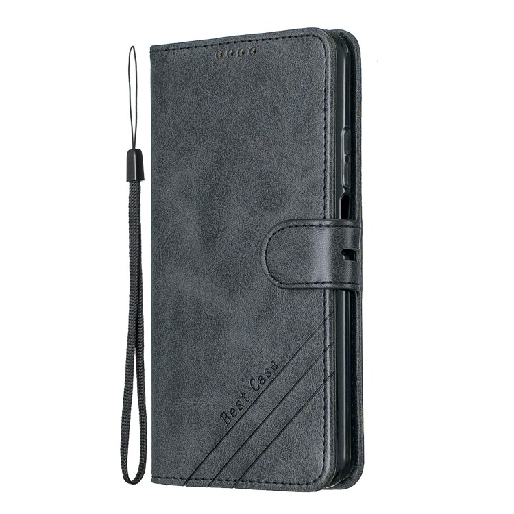 Wallet Leather Stand Case for Huawei Honor 20 / nova 5T - Black-2