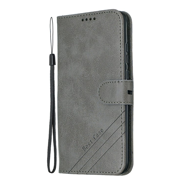 Wallet Leather Stand Case for Huawei P Smart Plus 2019 / Enjoy 9s/ Maimang 8 / Honor 20i / Honor 10i / Honor 20 Lite / Honor 10 Lite / P Smart (2019) - Grey-2