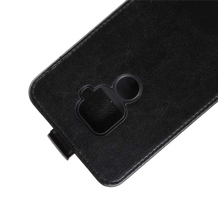 Crazy Horse Vertical Flip Leather Phone Case for Huawei Mate 30 Lite/Nova 5i Pro - Black-4
