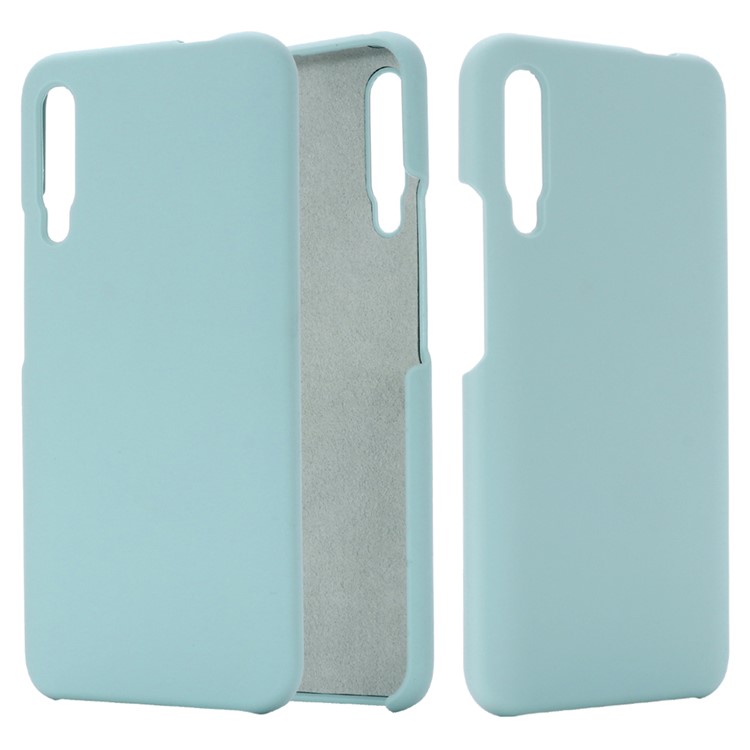 Soft Liquid Silicone Phone Back Cover Casing for Huawei Honor 9X / Honor 9X Pro - Blue-1