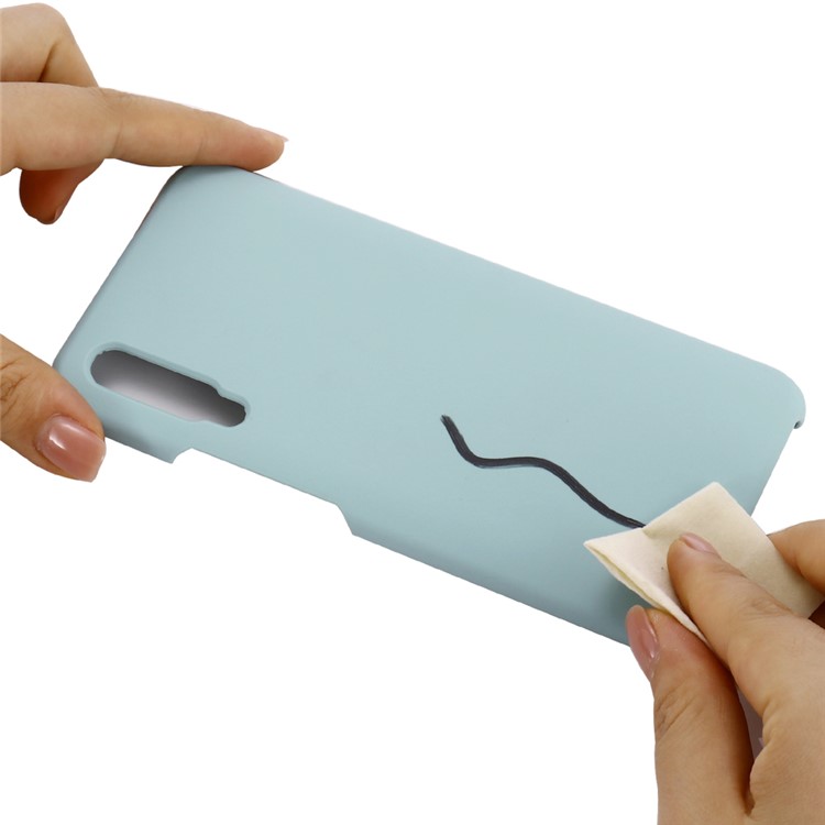 Soft Liquid Silicone Phone Back Cover Casing for Huawei Honor 9X / Honor 9X Pro - Blue-5