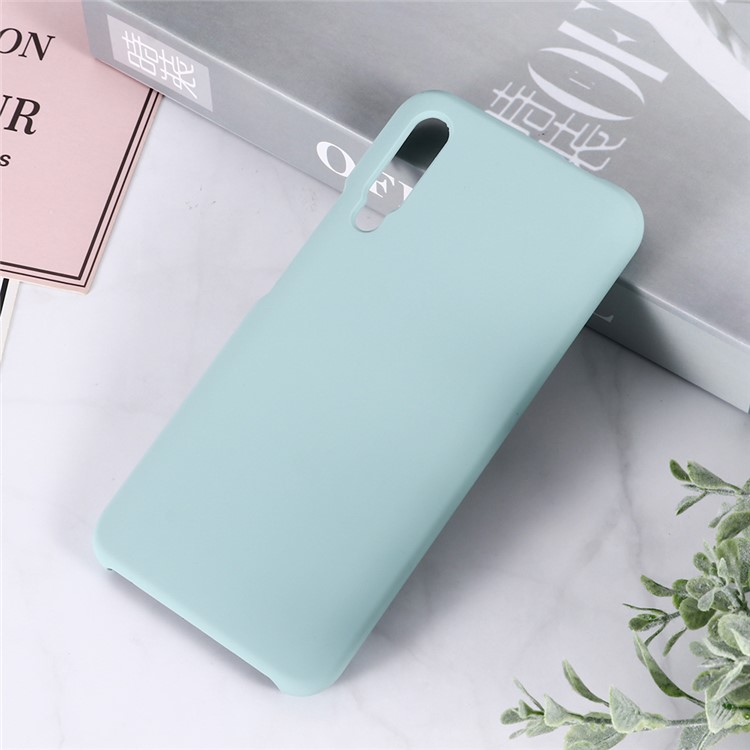 Soft Liquid Silicone Phone Back Cover Casing for Huawei Honor 9X / Honor 9X Pro - Blue-6