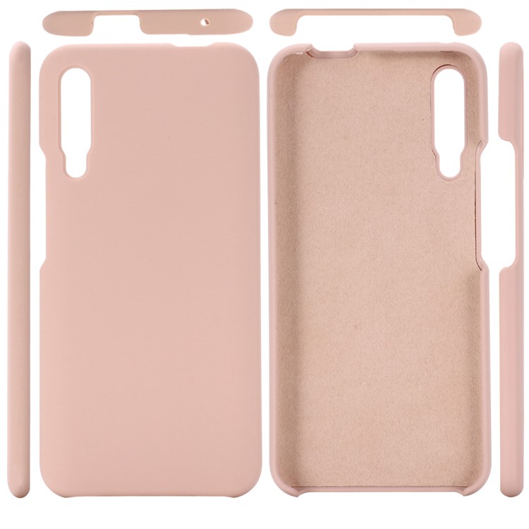 Soft Liquid Silicone Phone Back Cover Casing for Huawei Honor 9X / Honor 9X Pro - Pink-2