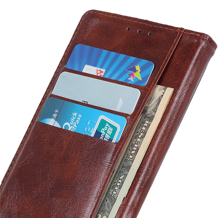 Wallet Leather Stand Phone Case for Huawei Mate 30 - Coffee-7