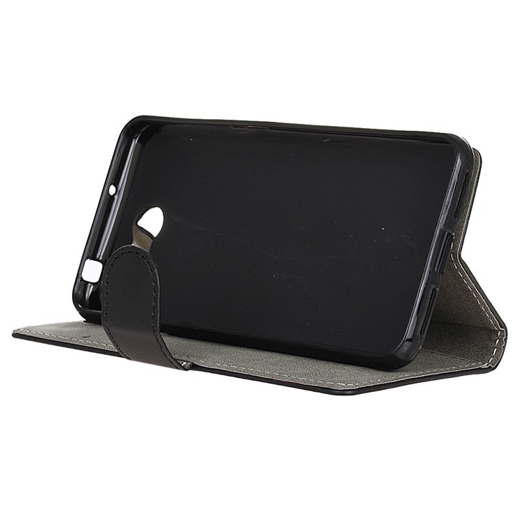 Wallet Leather Stand Case for Huawei Y5II / Y5II - Black-4