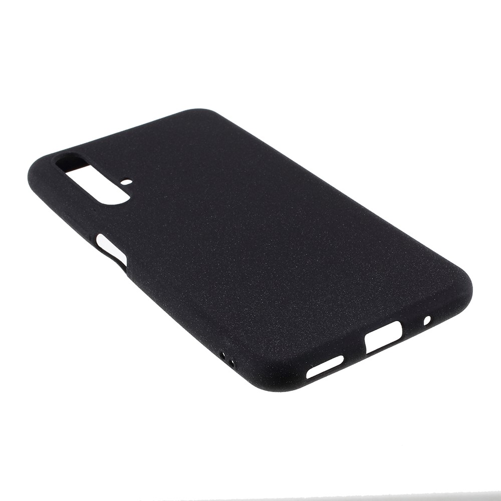 For Huawei Honor 20S / Honor 20 / Nova 5T Furry Feel Double-sided Matte TPU Case - Black-6