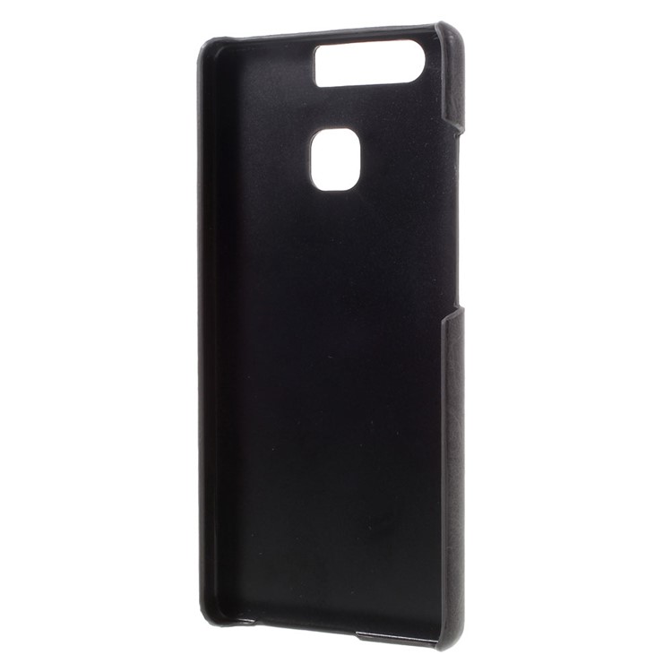 MOFI PU Leather Coated Hard PC Case for Huawei P9 - Black-5