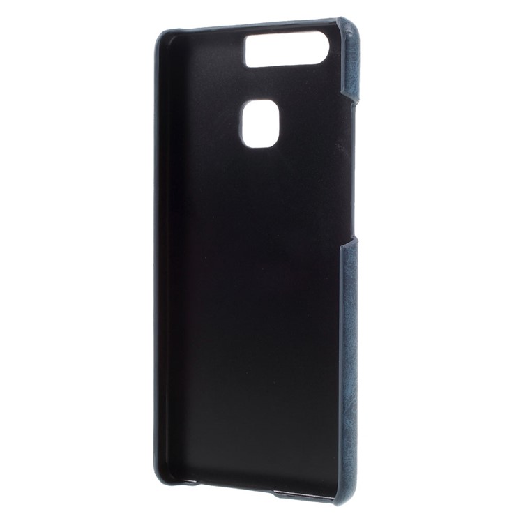 MOFI Leather Coated Hard Case Protector for Huawei P9 - Dark Blue-5