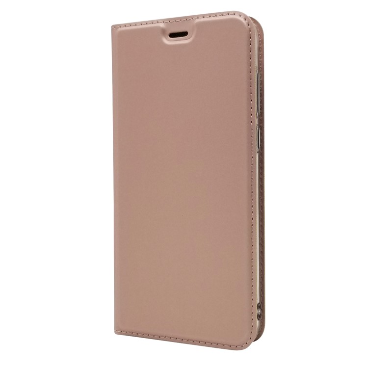 Magnetic Adsorption Leather Card Slot Case for Huawei P Smart (2017)/Enjoy 7S-2