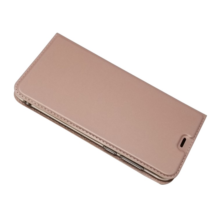 Magnetic Adsorption Leather Card Slot Case for Huawei P Smart (2017)/Enjoy 7S-5