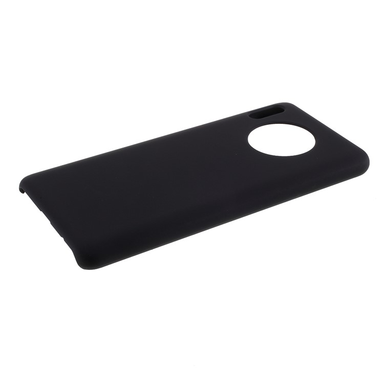 Rubberized Hard PC Case Protective Phone Covering for Huawei Mate 30 - Black-5