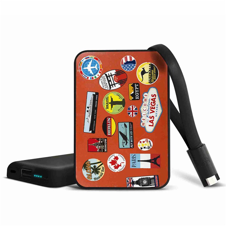 Cartoon Series 10000mAh Portable Travel Power Bank - Luggage-1