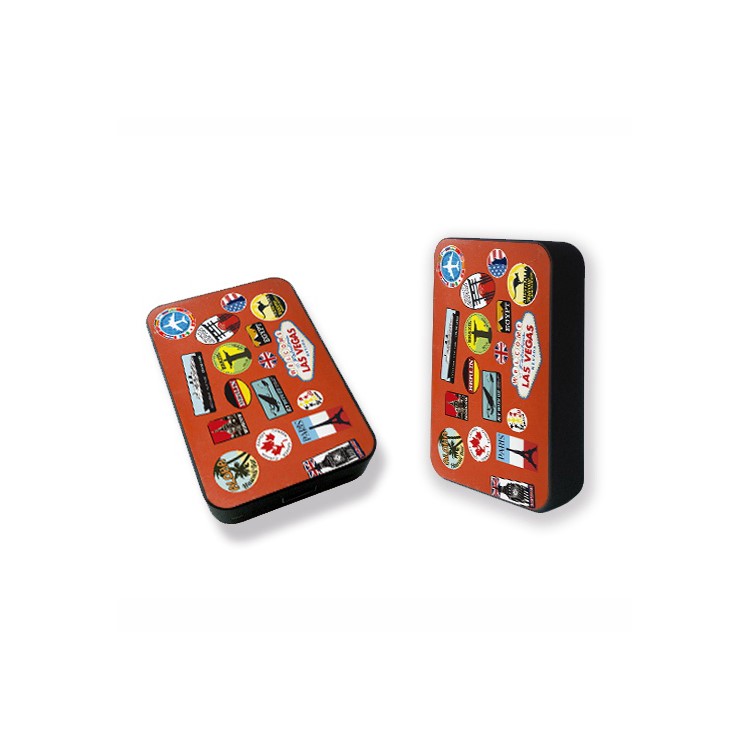 Cartoon Series 10000mAh Portable Travel Power Bank - Luggage-12