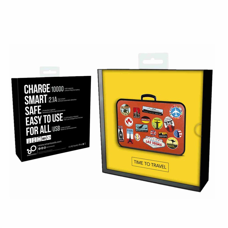 Cartoon Series 10000mAh Portable Travel Power Bank - Luggage-14