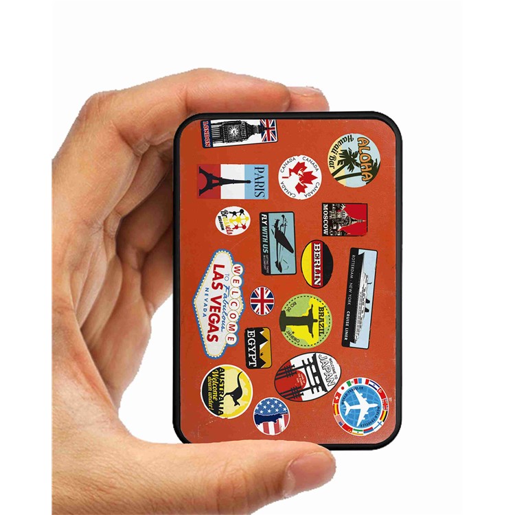 Cartoon Series 10000mAh Portable Travel Power Bank - Luggage-3