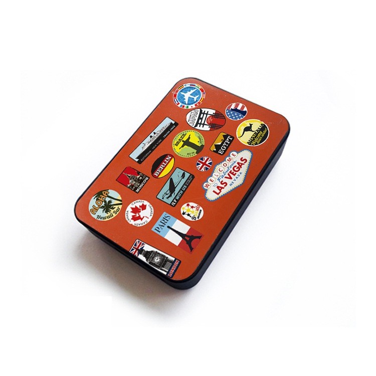 Cartoon Series 10000mAh Portable Travel Power Bank - Luggage-5