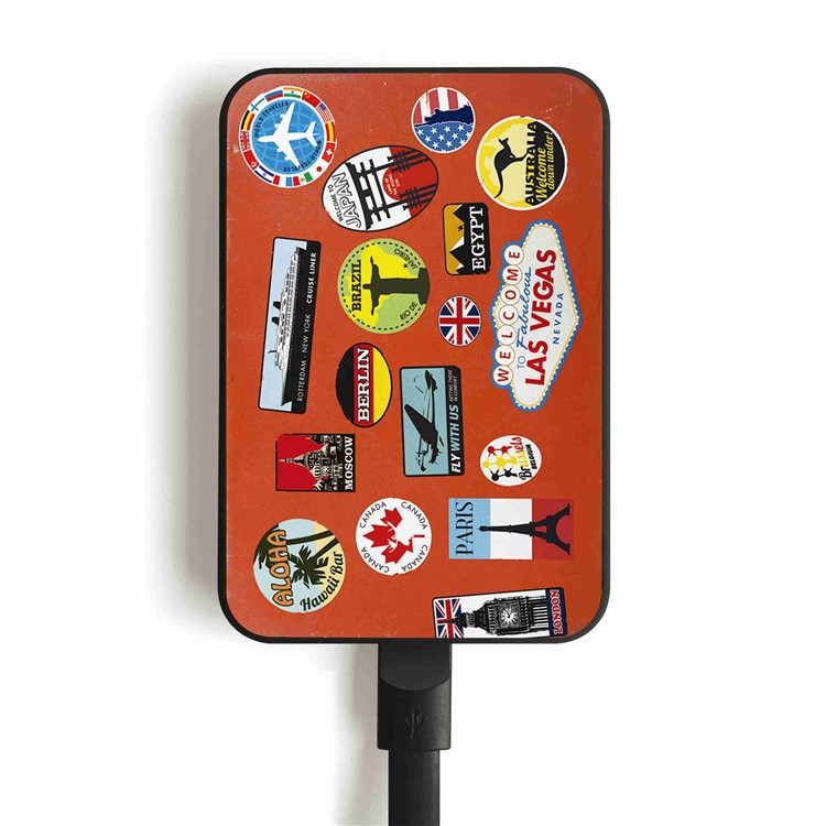 Cartoon Series 10000mAh Portable Travel Power Bank - Luggage-9