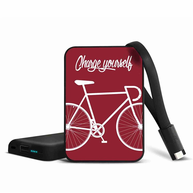 SMARTOOOLS MC05 5000mAh 2.1A Mobile Charger Mini Power Bank - Bike-1