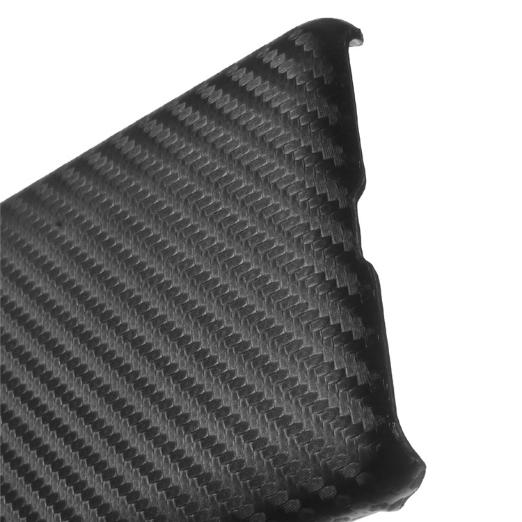 Carbon Fibre Leather Coated Hard Cover for Huawei Honor 5c / GT3 - Black-3