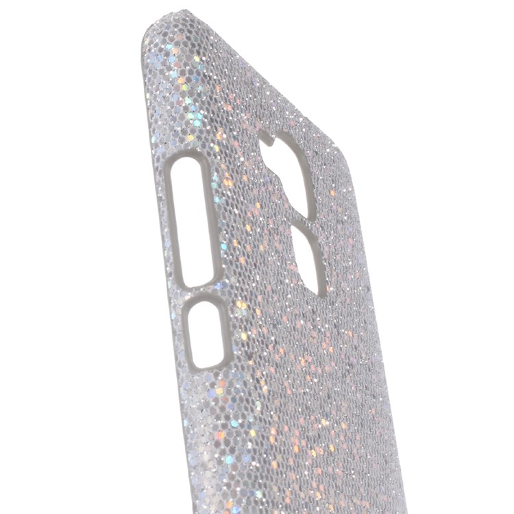 Glitter Sequins Leather Coated PC Case for Huawei Honor 5c / GT3 - Silver-2