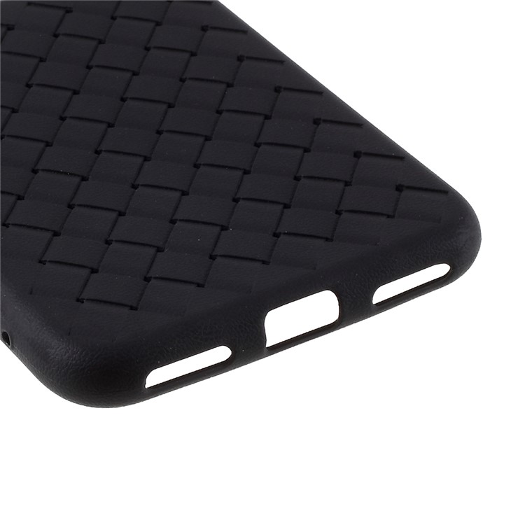 Woven TPU + PC Mobile Cover for Huawei Y6 (2019, with Fingerprint Sensor)/Y6 Prime (2019) - Black-7