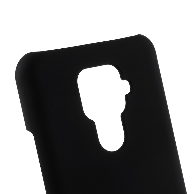Rubberized Hard PC Case for Huawei Mate 30 Lite / nova 5i Pro - Black-4