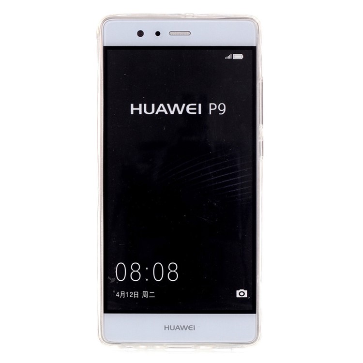Embossment TPU Gel Shell for Huawei P9 - Vivid Flowers-2