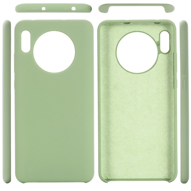 Unique Liquid Silicone Mobile Cell Case for Huawei Mate 30 Pro - Green-2