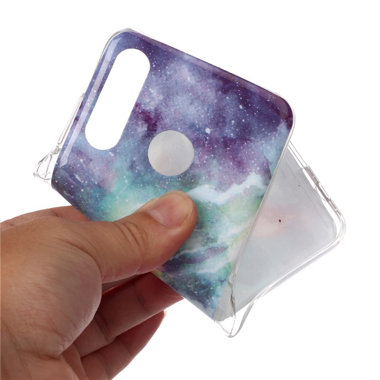 Marble Pattern IMD TPU Cover for Huawei P30 Lite New Edition/P30 Lite/nova 4e - Style C-4