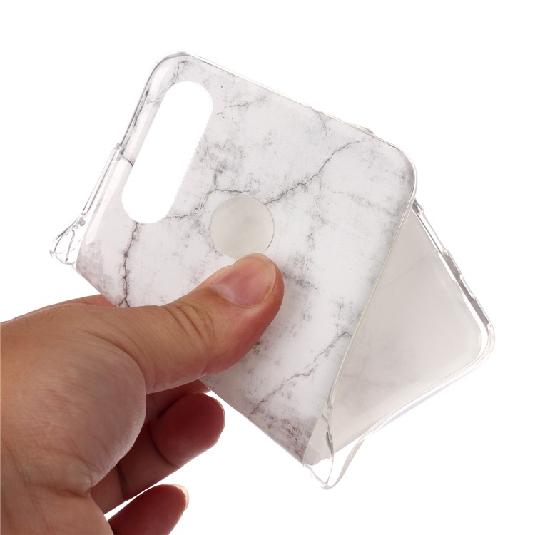 Marble Pattern IMD TPU Cover for Huawei P30 Lite New Edition/P30 Lite/nova 4e - Style F-4